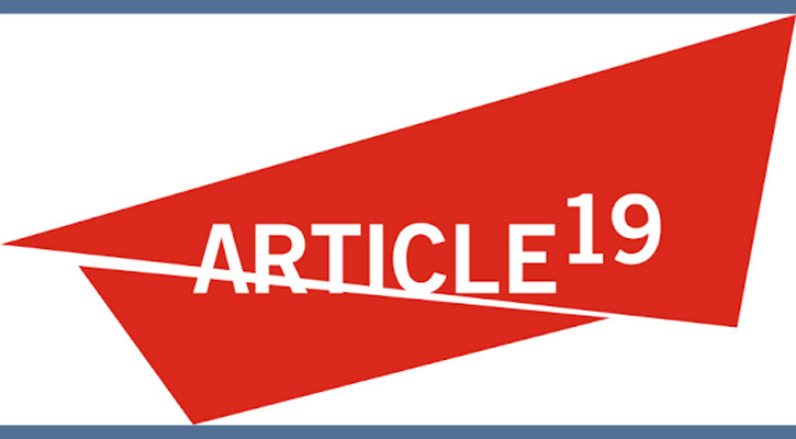 অনলাইন পেজসহ ভিন্নমতের বিরুদ্ধে মামলায় আর্টিকেল নাইনটিনের নিন্দা