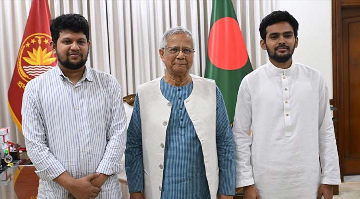 অল্প সময়ে যা দিয়েছ জাতি কখনো ভুলবে না, আসিফ-মাহফুজকে প্রধান উপদেষ্টা