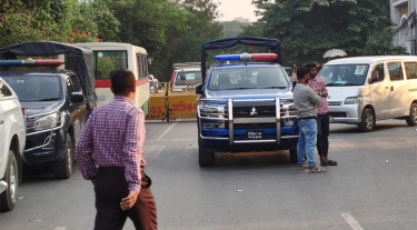 তফসিল কেন্দ্র করে নির্বাচন ভবনে নিরাপত্তা জোরদার