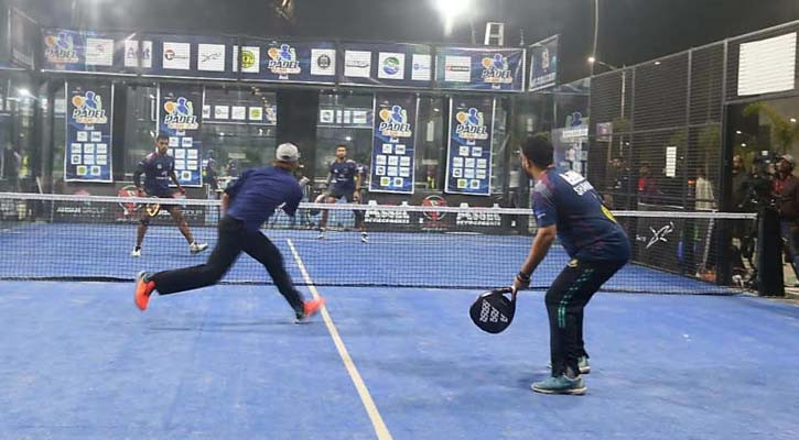 বসুন্ধরা স্পোর্টস সিটিতে পর্দা উঠলো প্যাডেল স্ল্যাম ২.০ টুর্নামেন্টের