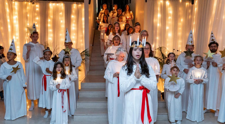 ঢাকায় লুসিয়া দিবস উদযাপন