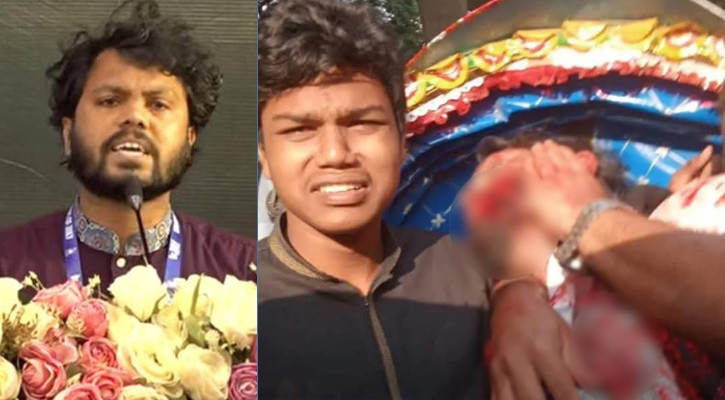 রিকশায় ছিলেন ওসমান হাদী, মোটরসাইকেল থেকে গুলি চালায় দুইজন