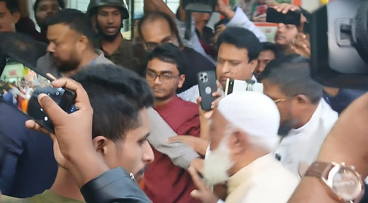 হাদীকে দেখতে ঢামেকে জামায়াত আমির