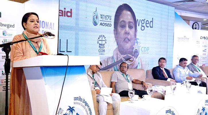 উপকূল বাঁচাতে বনায়ন ও কৃষি সংরক্ষণ জরুরি: রিজওয়ানা