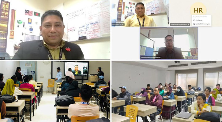 আইএসইউ–আইএনটিআই সহযোগিতা জোরদার: উচ্চশিক্ষা প্রস্তুতি বিষয়ক ওয়েবিনার অনুষ্ঠিত