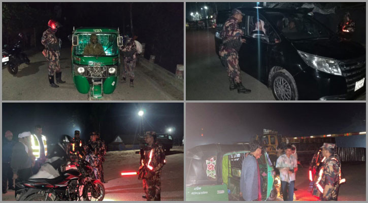 হাদির ওপর গুলিবর্ষণের ঘটনায় ফেনী সীমান্তে চেকপোস্ট