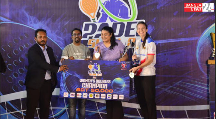 বসুন্ধরা স্পোর্টস সিটিতে পর্দা নামলো প্যাডেল স্ল্যাম ২.০'র