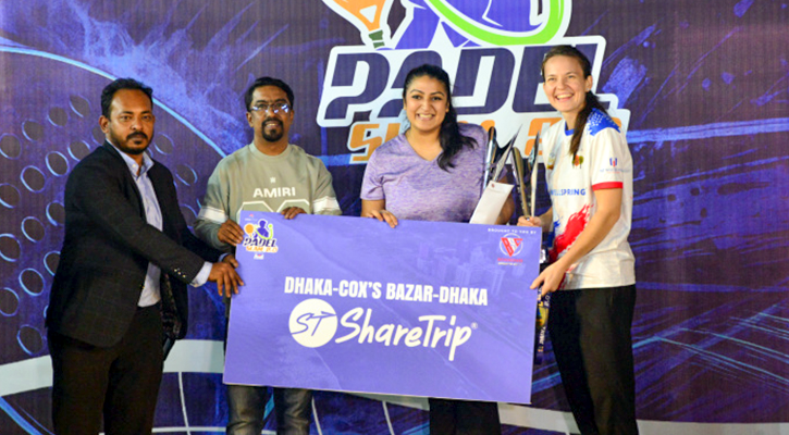 বসুন্ধরা স্পোর্টস সিটিতে পর্দা নামলো প্যাডেল স্ল্যাম ২.০'র