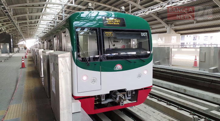 বিজয় দিবসে ৪০ মিনিট বন্ধ থাকবে মেট্রোরেল