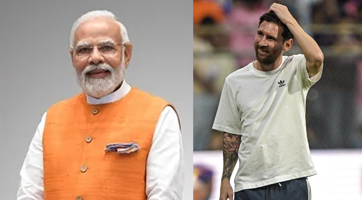 মেসির ব্যস্ত সূচি, হচ্ছে না মোদির সঙ্গে বৈঠক
