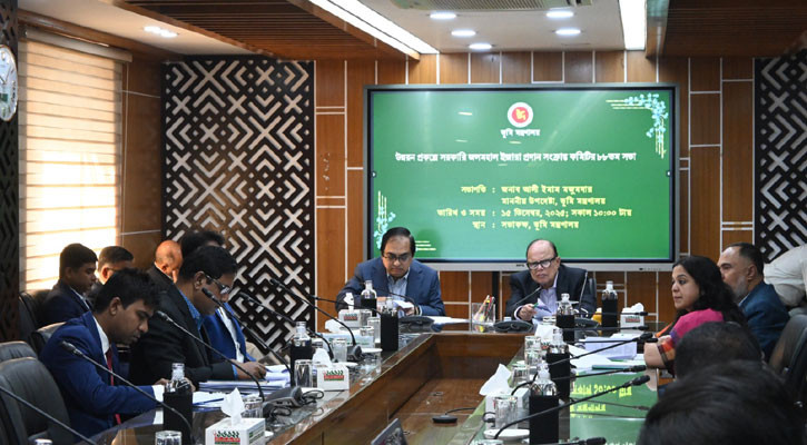 পটুয়াখালীর ৪৪ জলমহাল ইজারাযোগ্য নয়: ভূমি উপদেষ্টা