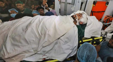 ওসমান হাদিকে নিয়ে সিঙ্গাপুরে যাত্রা করল এয়ার অ্যাম্বুলেন্স