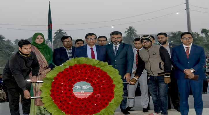 খুলনায় যথাযোগ্য মর্যাদায় মহান বিজয় দিবস উদযাপিত