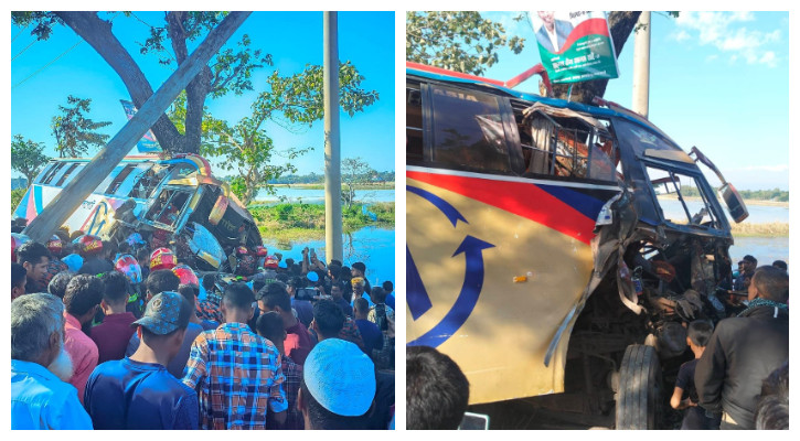 সিলেট-তামাবিল সড়কে পৃথক দুর্ঘটনায় ঝরল দুই প্রাণ, আহত অন্তত ১২