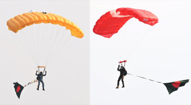 পতাকা নিয়ে প্যারাস্যুটিং, বাংলাদেশের বিশ্বরেকর্ড