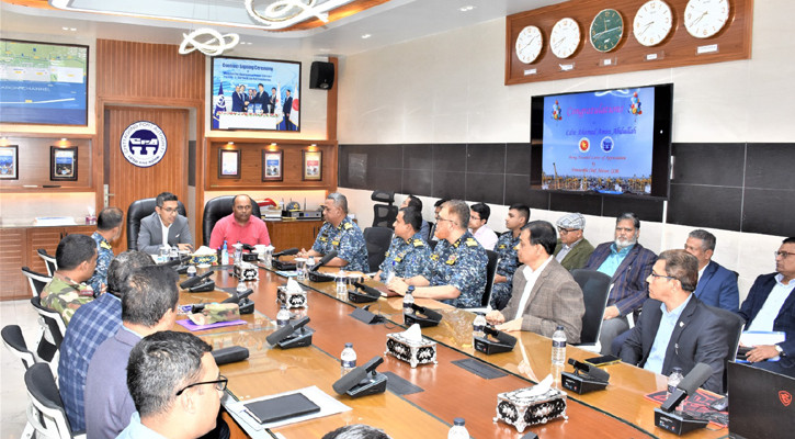 মাতারবাড়ী ও চট্টগ্রাম বন্দর পরিদর্শন করলেন আশিক চৌধুরী