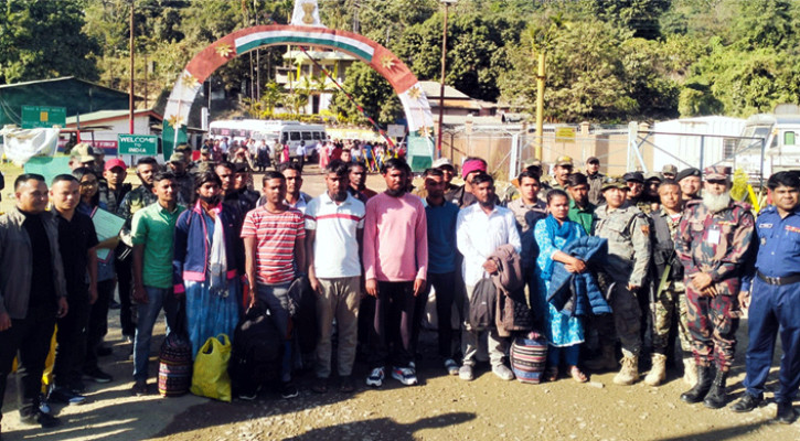 সিলেট সীমান্ত দিয়ে ১৭ বাংলাদেশিকে ফেরত পাঠালো বিএসএফ