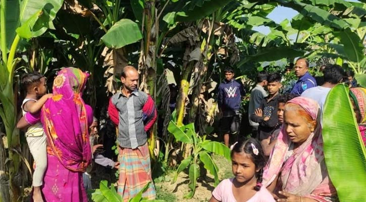 ফরিদপুরে কলাবাগানে পড়েছিল এক ব্যক্তির লাশ