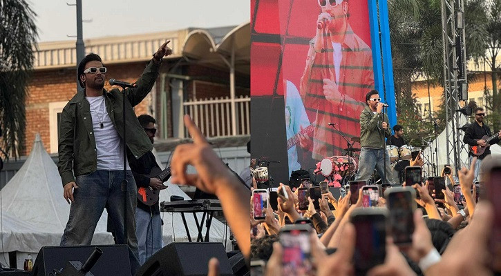 গোপনে ঢাকায় কনসার্ট করছেন আতিফ আসলাম