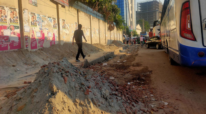 সাতরাস্তা-মহাখালী: উন্নয়নের যাঁতাকলে নাকাল নাগরিক জীবন