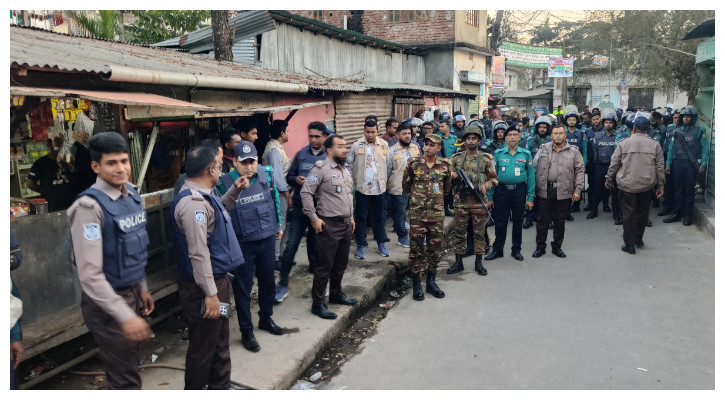 আধিপত্য বিস্তার নিয়ে মধ্যরাতে প্রকাশ্যে ফাঁকা গুলি, যৌথ বাহিনীর অভিযান