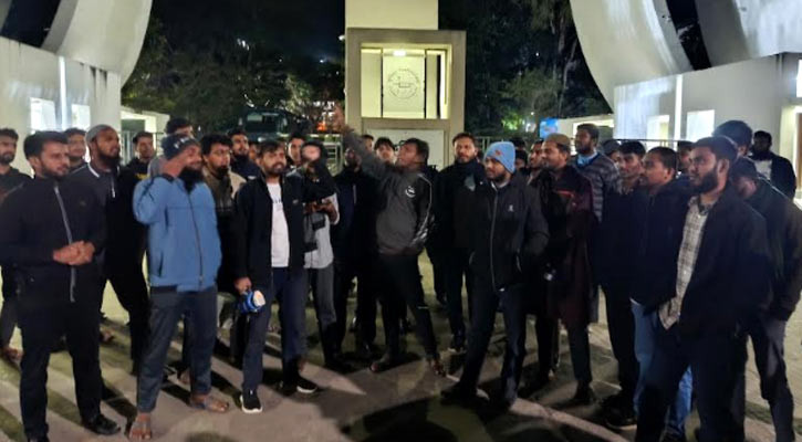 ওসমান হাদির মৃত্যুতে কুবিতে বিক্ষোভ