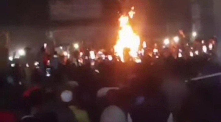 ময়মনসিংহে কটূক্তির অভিযোগে যুবককে পিটিয়ে হত্যা