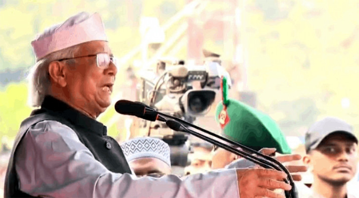 হাদির মন্ত্রে আমাদের শির কখনো নত হবে না: প্রধান উপদেষ্টা