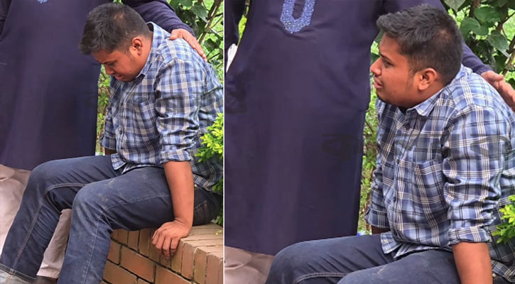 হাদির কবরে মাটি দিয়েই কান্নায় ভেঙে পড়লেন হাসনাত আব্দুল্লাহ