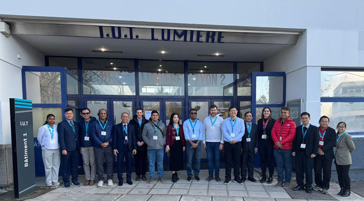 ফ্রান্সে ইরাসমাস ও এসওএইচও প্রকল্পের ট্রান্সন্যাশনাল মিটিংয়ে এআইইউবি