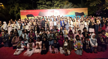 ছবি আঁকা প্রতিযোগিতায় পুরস্কার পেল ১৪৩ শিক্ষার্থী