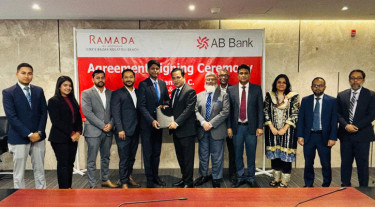 এবি ব্যাংক ও রামাদা বাই উইন্ডহাম কক্সবাজারের মধ্যে চুক্তি স্বাক্ষর