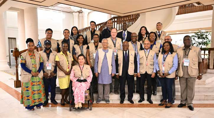 প্রধান উপদেষ্টার সঙ্গে কমনওয়েলথ পর্যবেক্ষক দলের সাক্ষাৎ
