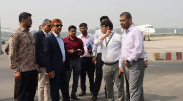 আইকাও অডিটের প্রস্তুতি দেখতে শাহ আমানতে বেবিচক চেয়ারম্যান