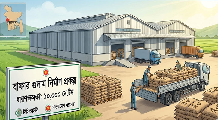 চুয়াডাঙ্গায় হচ্ছে ১০ হাজার টনের সারের বাফার গুদাম