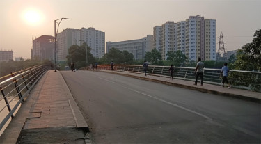 স্বাধীনতা দিবসে হাতিরঝিল ফাঁকা