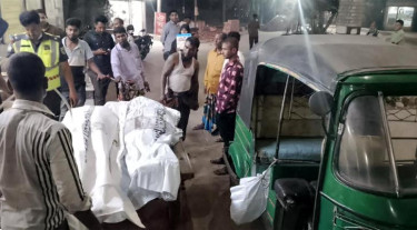 স্টারলাইন বাসের চাপায় প্রাইভেটকারচালকসহ একই পরিবারের ৫ জন নিহত