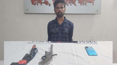মাগুরায় ২টি ওয়ানশুটারগানসহ একজন আটক
