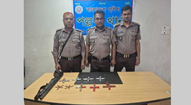 পল্লবীতে পরিত্যক্ত ভবন থেকে লুণ্ঠিত শটগান ও গুলি উদ্ধার