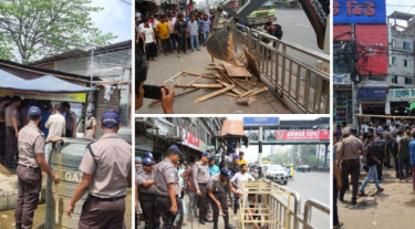 ডিএমপির উচ্ছেদ অভিযানে জরিমানা ১ লাখ ৯২ হাজার, কারাদণ্ড ২৩ জনের