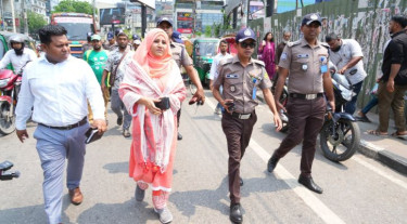 ডিএমপির উচ্ছেদ অভিযানে জরিমানা ২ লাখ ৬১ হাজার