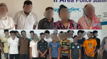 রাজধানীতে বিভিন্ন অপরাধে গ্রেপ্তার ৪৭