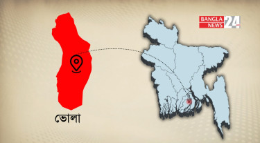 লালমোহনে লোকালয় থেকে চিত্রা হরিণ উদ্ধার