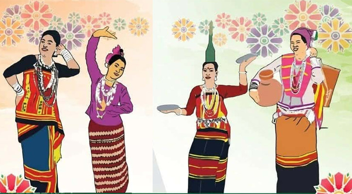 ঢাকায় শুরু হচ্ছে পাহাড়ের বর্ণিল উৎসব ‘বিঝু-বৈসু-সাংগ্রাই-বিষু মেলা’