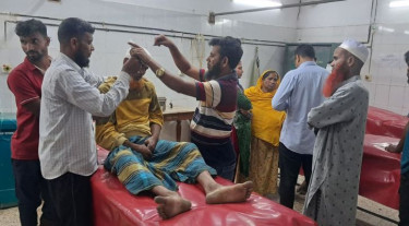 জমি নিয়ে বিরোধ: দুই পক্ষের সংঘর্ষে নারীসহ আহত ১০