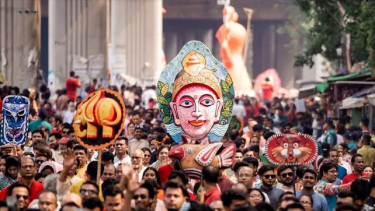 যশোরের বৈশাখী শোভাযাত্রা আজ সারাবিশ্বে বাঙালির প্রধান  সাংস্কৃতিক আন্দোলন