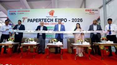আইসিসিবিতে পর্দা উঠলো তিন দিনব্যাপী পেপারটেক এক্সপোর