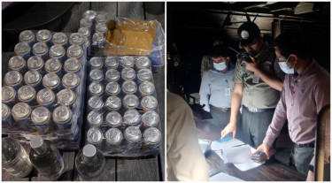 গাজীপুরে ভাওয়াল রিসোর্ট থেকে দেশি-বিদেশি মদসহ ৬ জন আটক