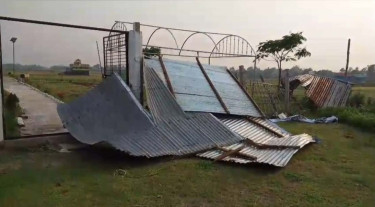 ব্রাহ্মণবাড়িয়ায় কালবৈশাখী ঝড়ে দুই বসতঘর ও চার দোকানঘর লন্ডভন্ড