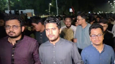 ডাকসু নেতা-সাংবাদিকদের মারধরের প্রতিবাদে ছাত্রশিবিরের বিক্ষোভ মিছিল